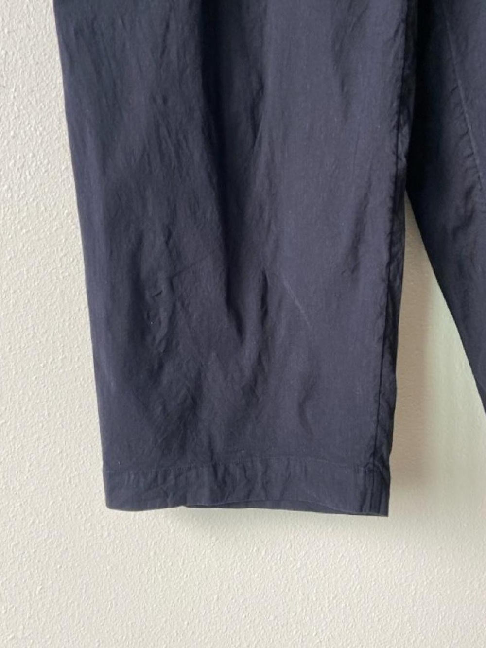 Athleta Paradise Straight Leg Cargo Pants Black Linen Blend - Picture 5 of 8